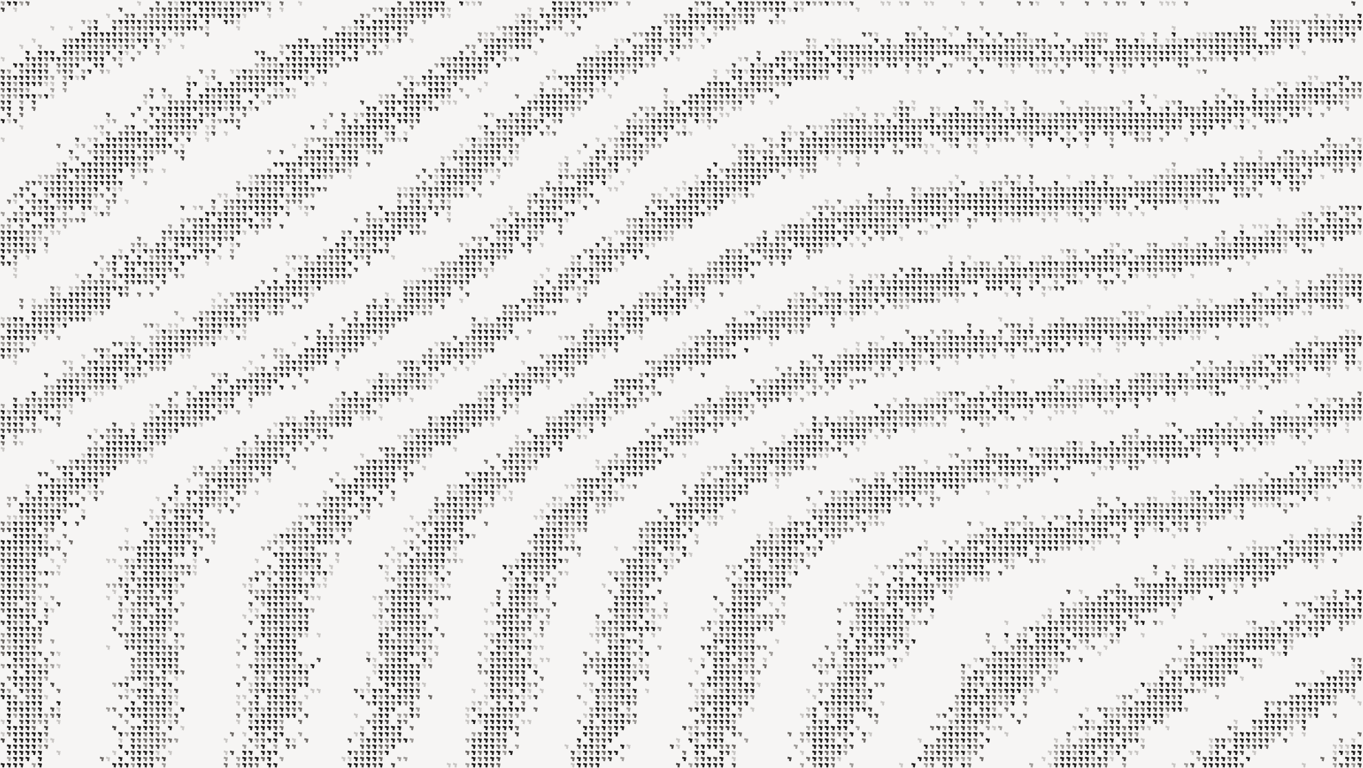 A radial field of Cartograph chevrons representing sequential planning